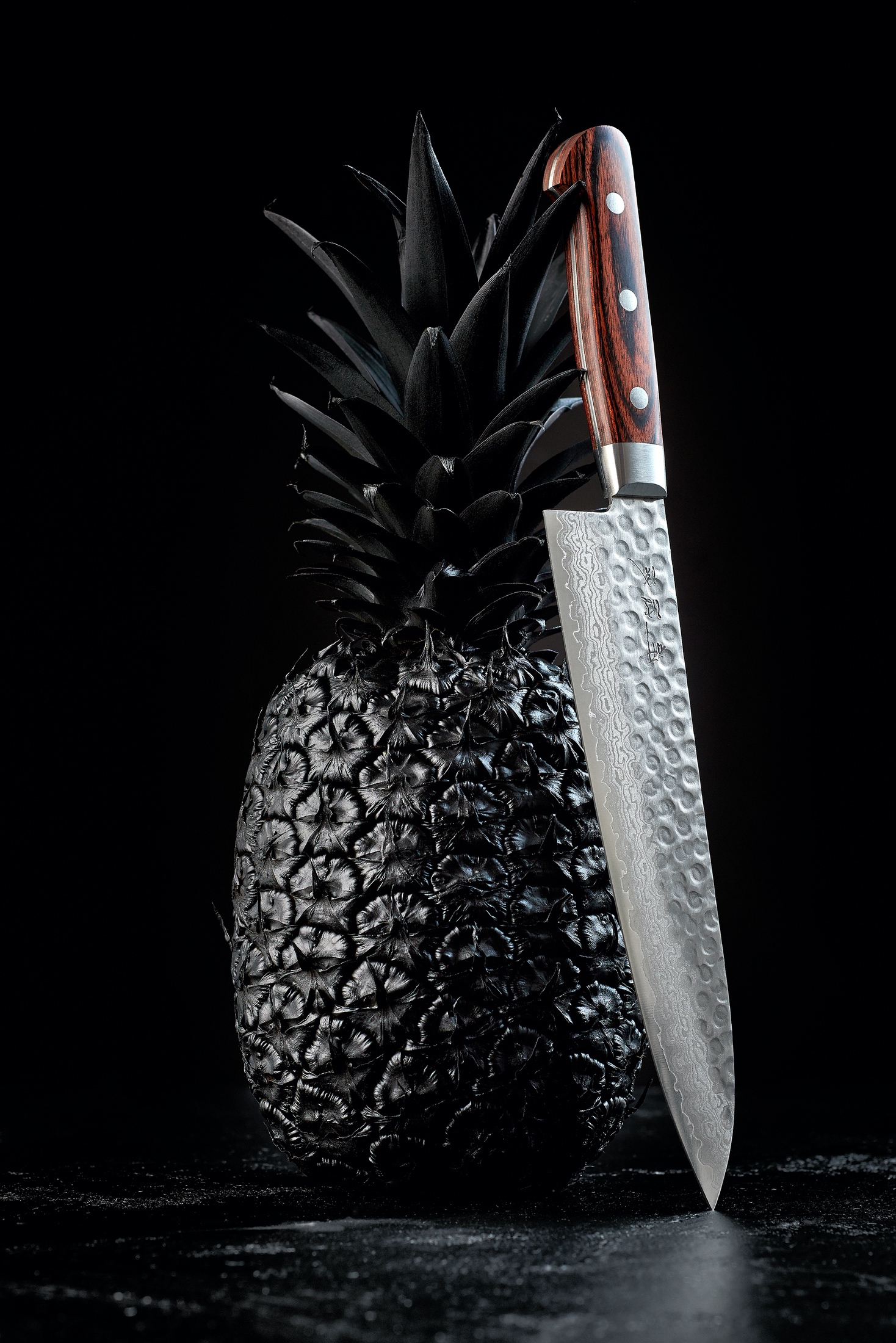 AaronVan_Food_Pineapple_Chef_Knife_ Fine_Art 